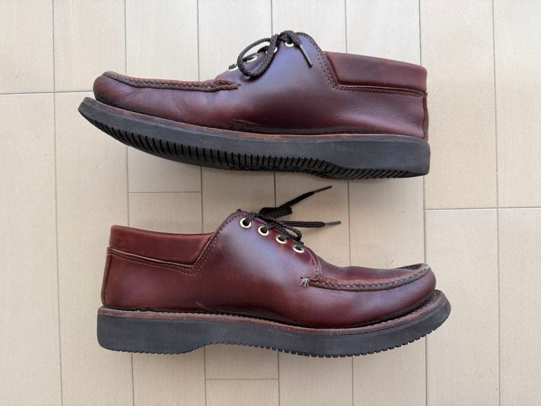 ラッセルモカシン ダークブラウン レザー モカシン 26.5cm