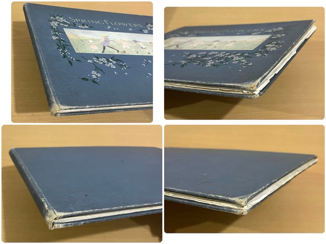 No.309 レア 希少 アンティーク 古書 洋書 絵本 児童書 オランダ 童謡