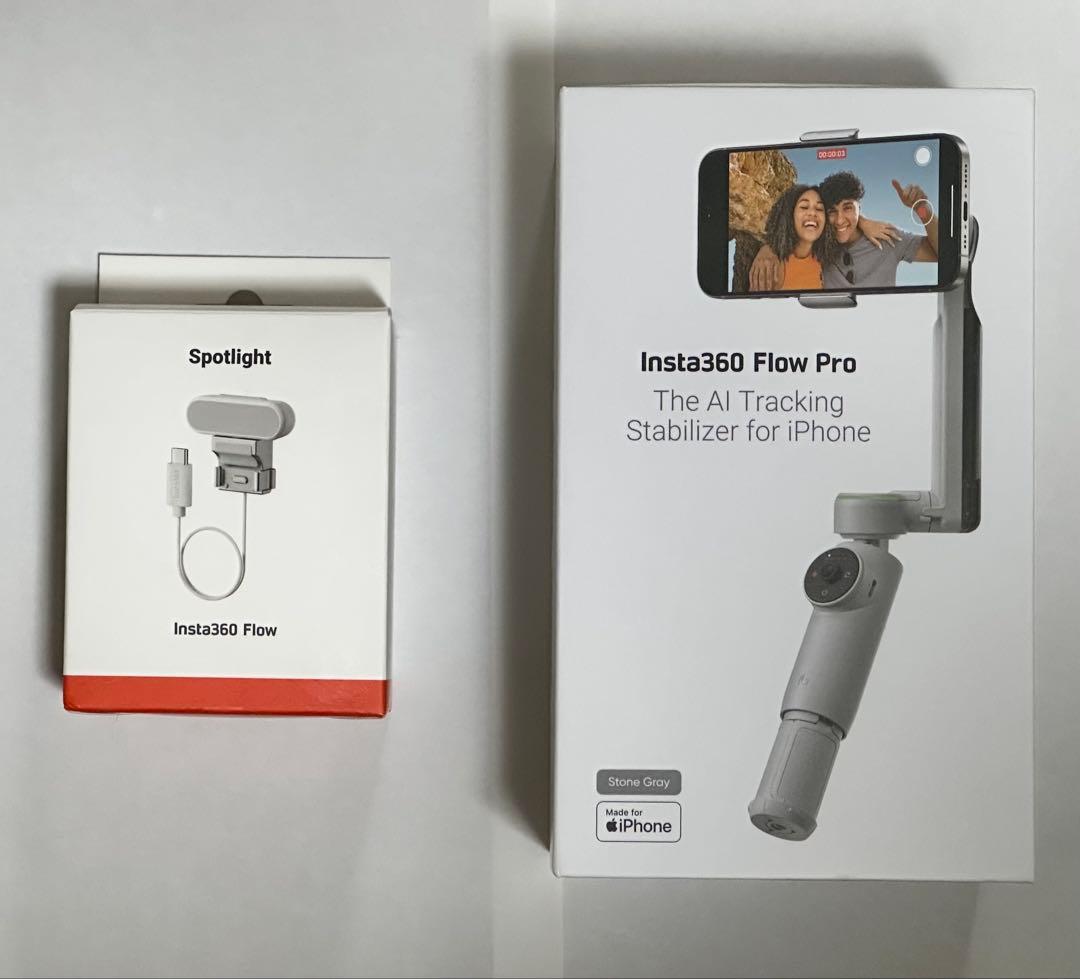 【美品】Insta360 Flow Pro 付属品完備、別売品込み！ Amazon.co.jp: Insta360 Flow Pro - スマートフォン用AI搭載ジンバル