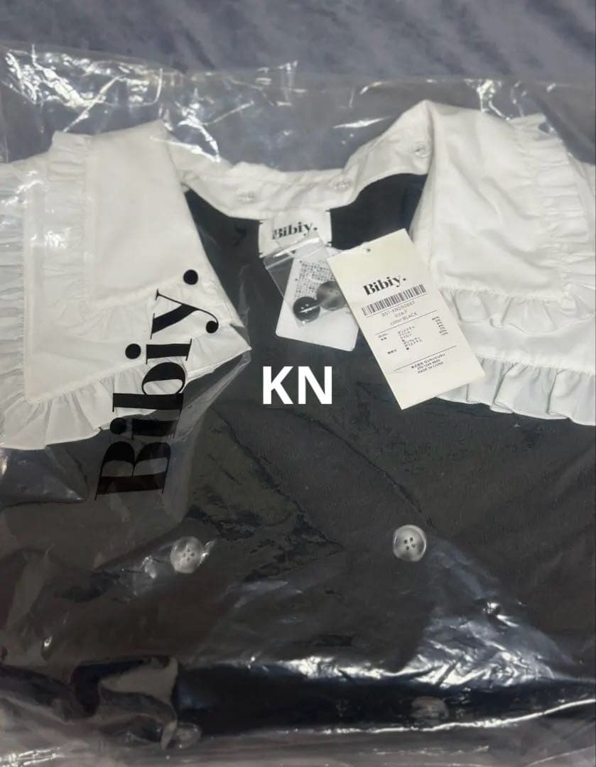 bibiy ANNABELLE CARDIGAN 正規品 ブラック - メルカリ