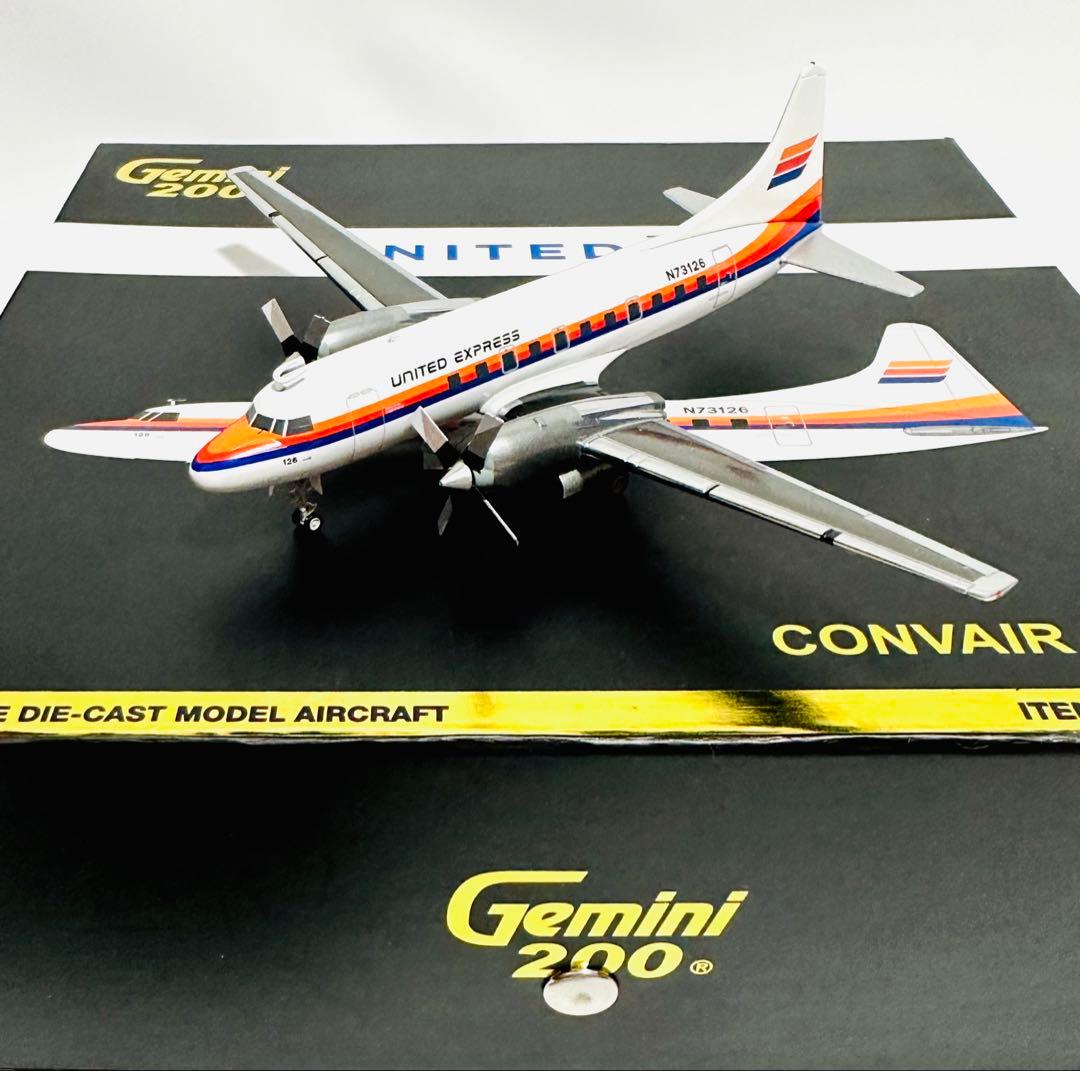 Gemini 1/200 コンベア CV-580 United Express GJ70761 GEMINI JETS UNITED EXPRESS / ユナイテッド・エクスプレス
