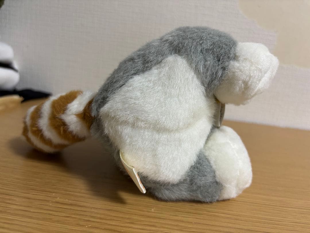 ヒロクンハウス フォレストシリーズ アライグマ グレー ぬいぐるみ #12