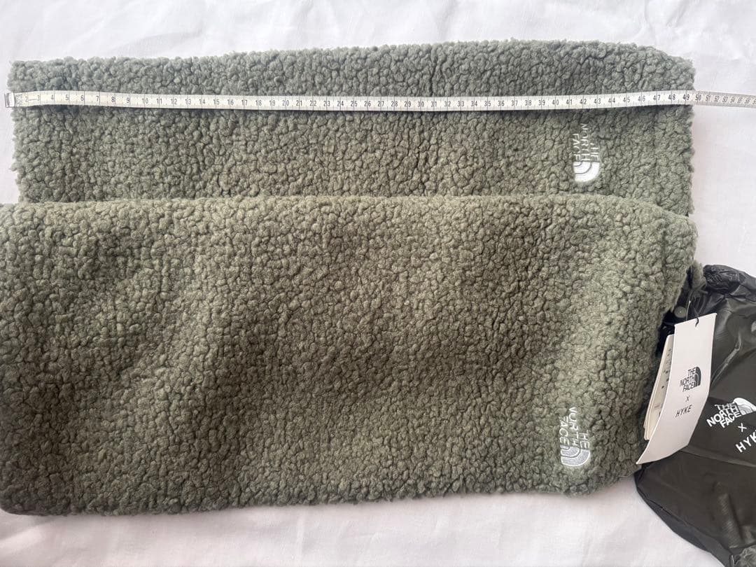 THE NORTH FACE × HYKE ボア レッグウォーマー オリーブ - メルカリ