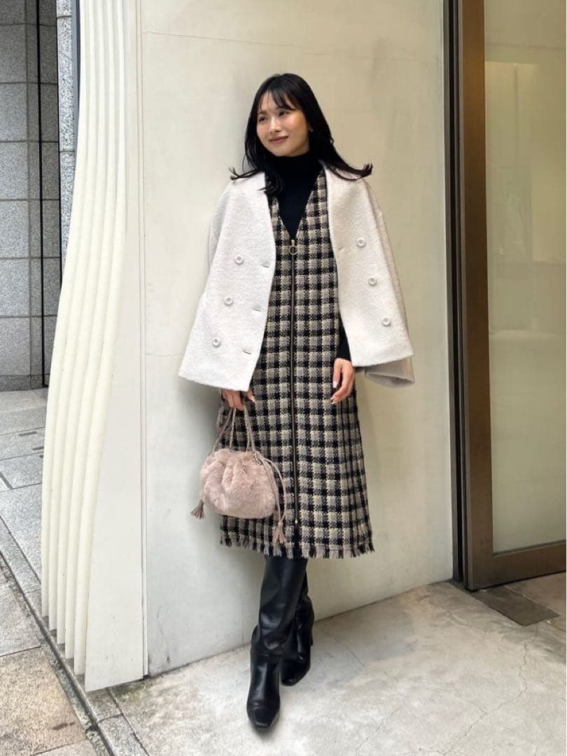 ルーニィ新品⭐️日本製❗️ニュージーランドウールパイルショート