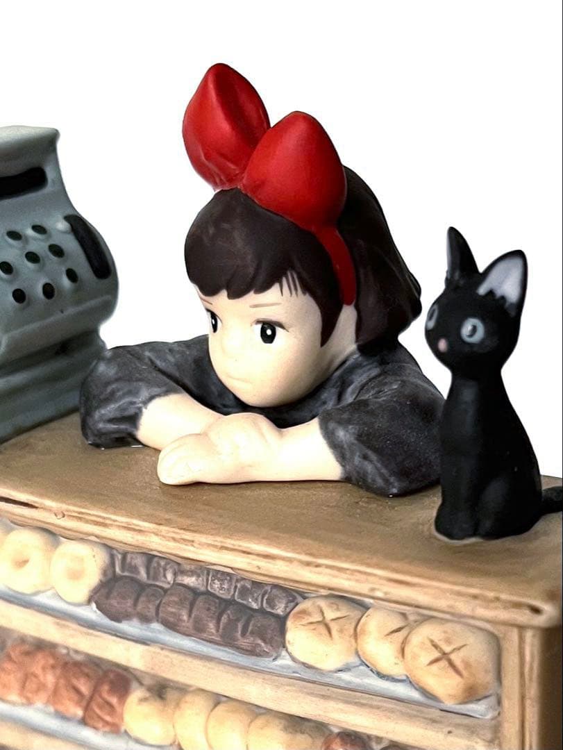 ☆未使用☆ジブリ魔女の宅急便✴︎キキ店番✴︎陶器製オルゴール