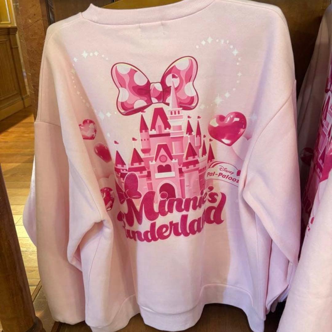 新品未使用タグ付き ディズニー ミニー パルパルーザ トレーナー