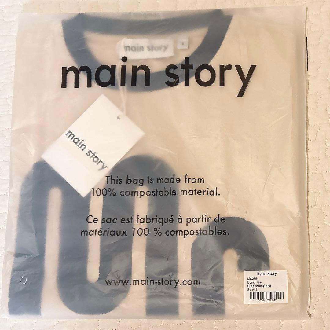 未開封新品【mainstory】LongTeeサイズ8 BleachedSand - メルカリ