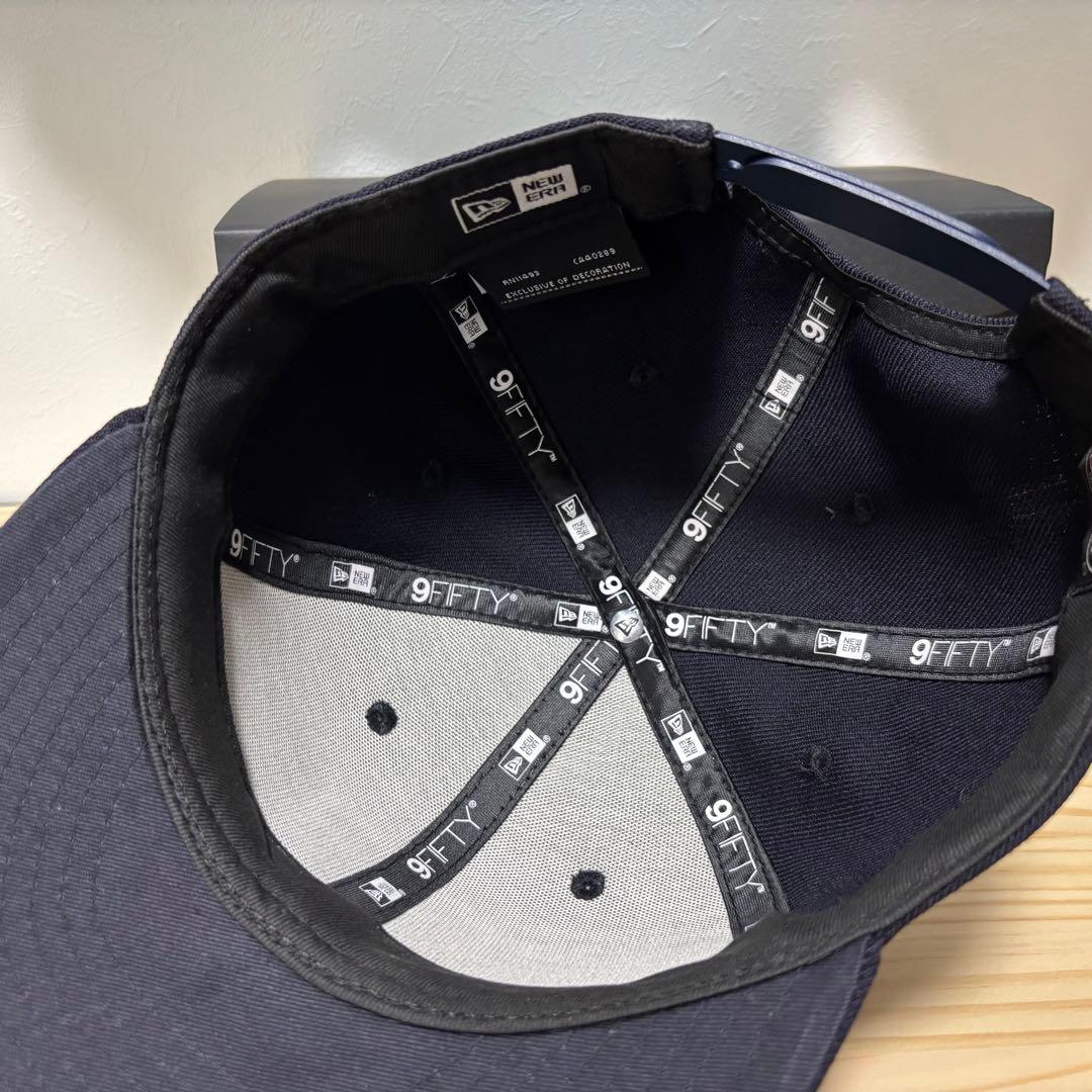 クシタニ×レイブログ×ニューエラ コラボキャップ ネイビー レア