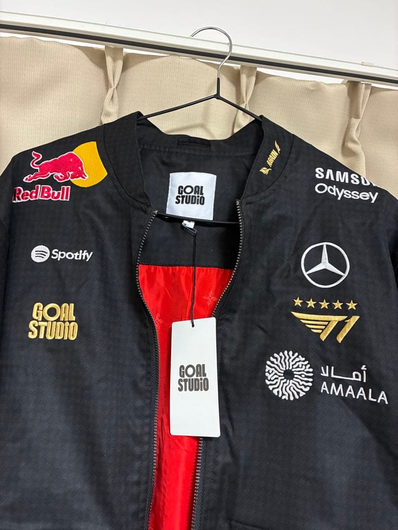 スポーツ選手 T1 UNIFORM WORLDS 2025 JACKET SIZE M 2025 T1 Worlds Uniform Jacket League of Legends LOL 100% Authentic