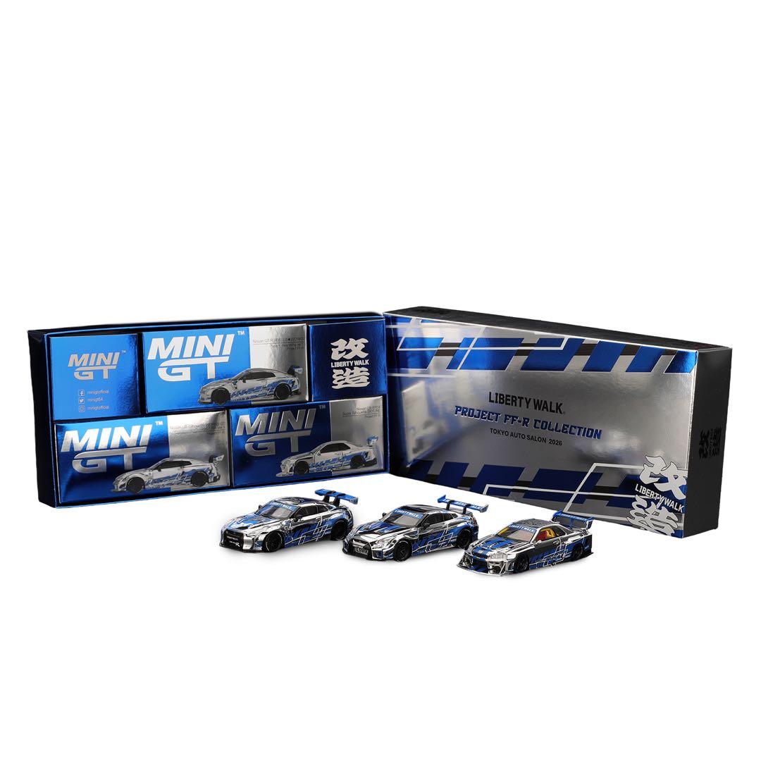 リバティーウォーク 2026 オートサロン 限定 GT-R ミニカーセット 新品