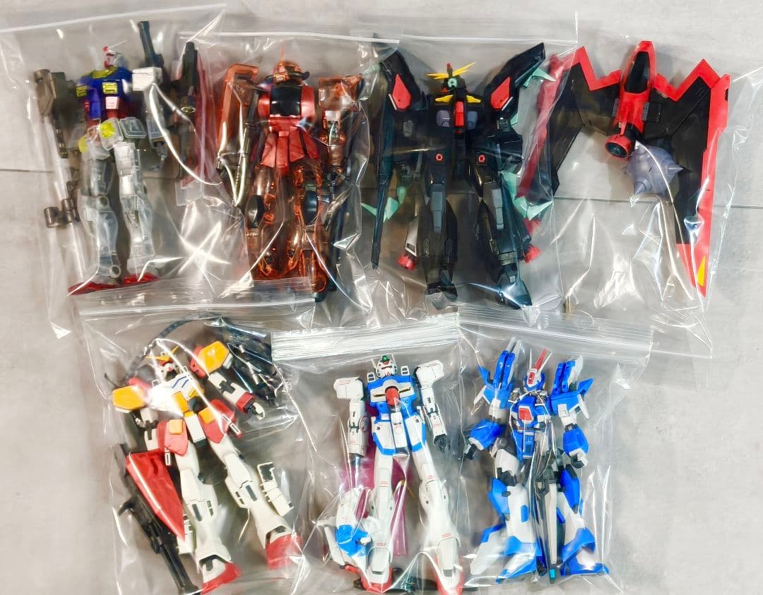 ガンプラ 組み立て済み ジャンク大量22体セット - ロボット安い 価格