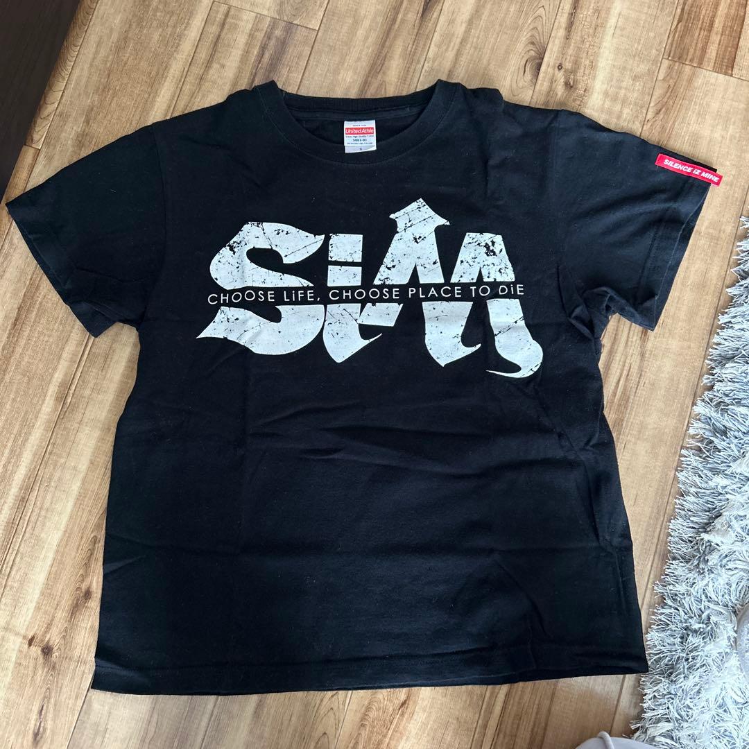 SiM バンドTシャツ シム SILENCE iZ MINE ロゴT Mサイズ - メルカリ