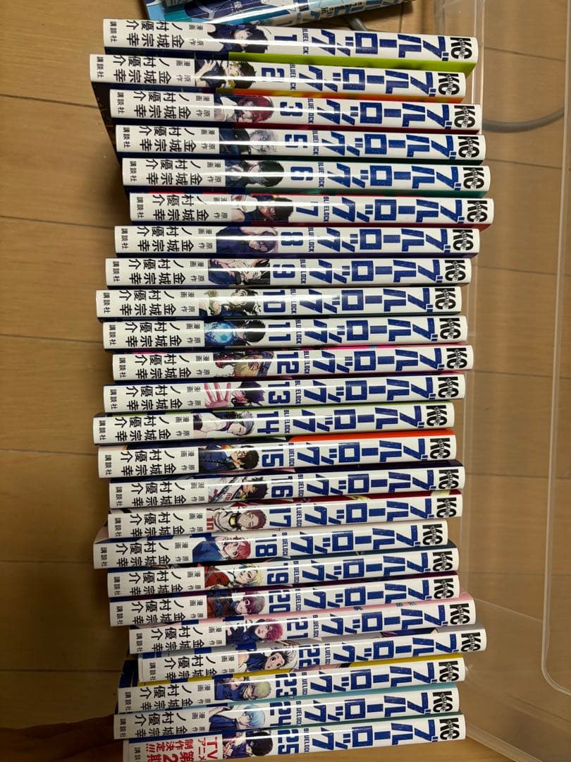 ブルーロック漫画24冊 韓漫画：マンガ)(特典付き限定盤)ブルーロック 第24巻(アクリル