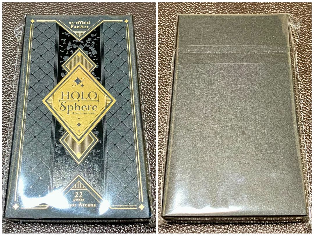 新品未開封】HOLO-SPHERE箔押しタロットカード 大アルカナ22枚セット