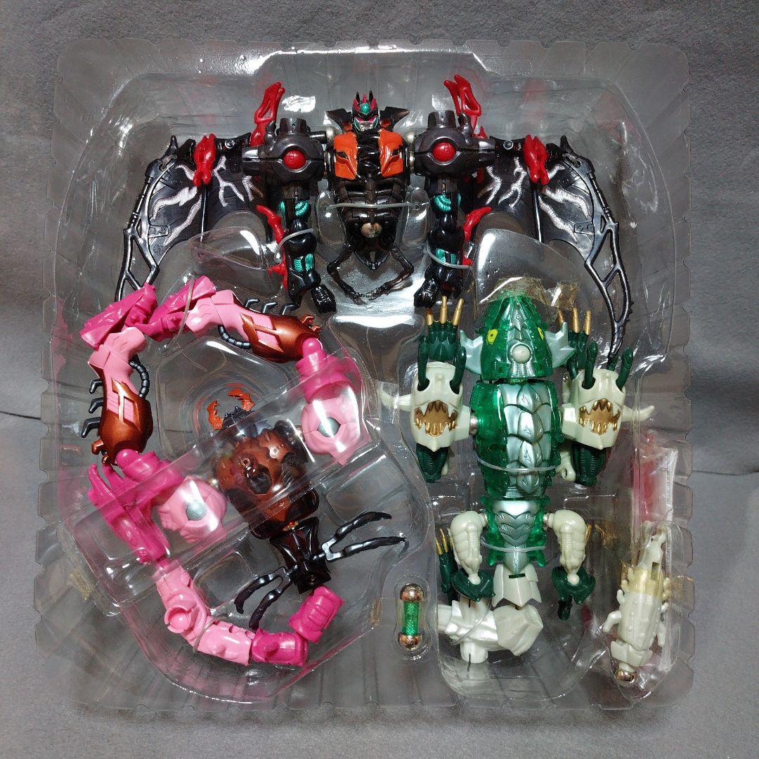 アクロボットマン アクロモンスター3体セット ミクロマン 超磁力