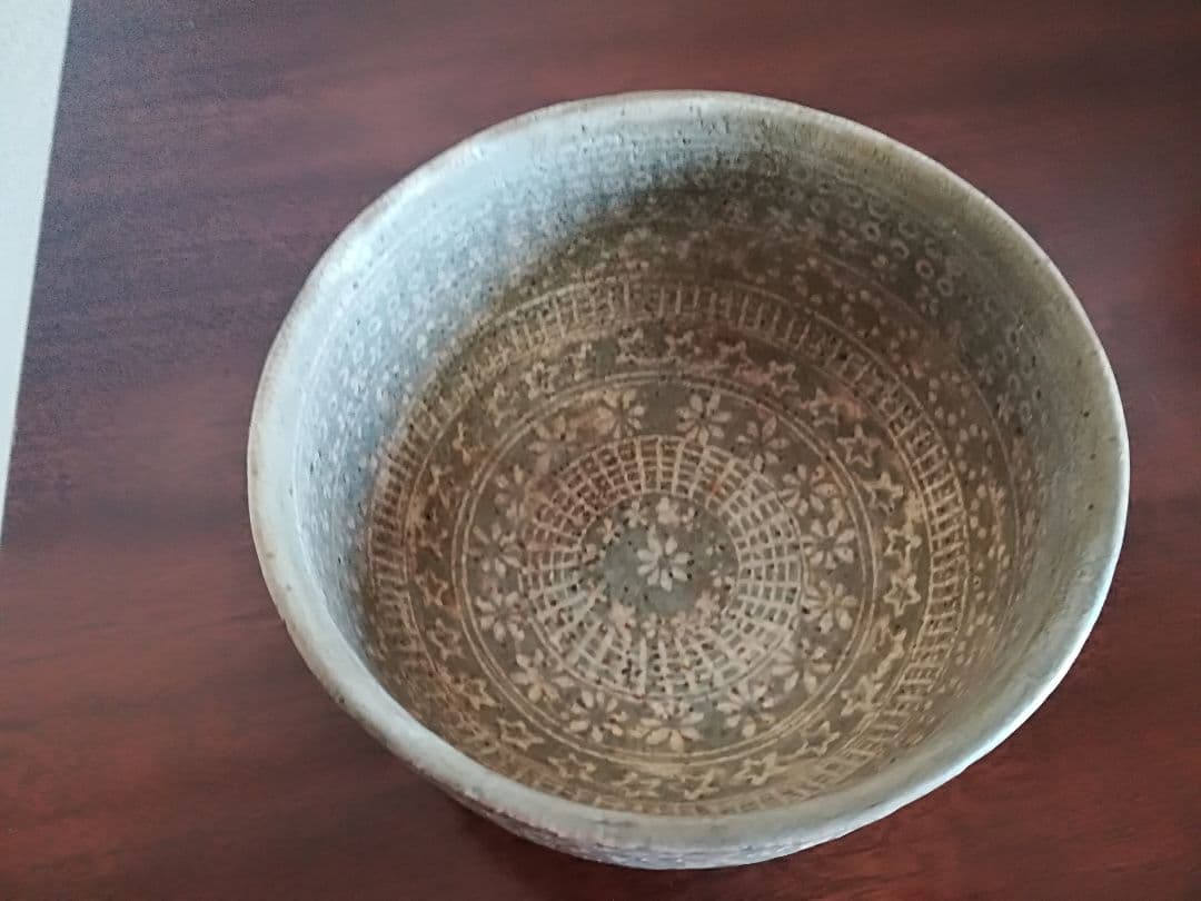 ⭐時代物茶道具 三島唐津 彫り唐津 茶盌 古唐津？朝鮮唐津 古美術骨董