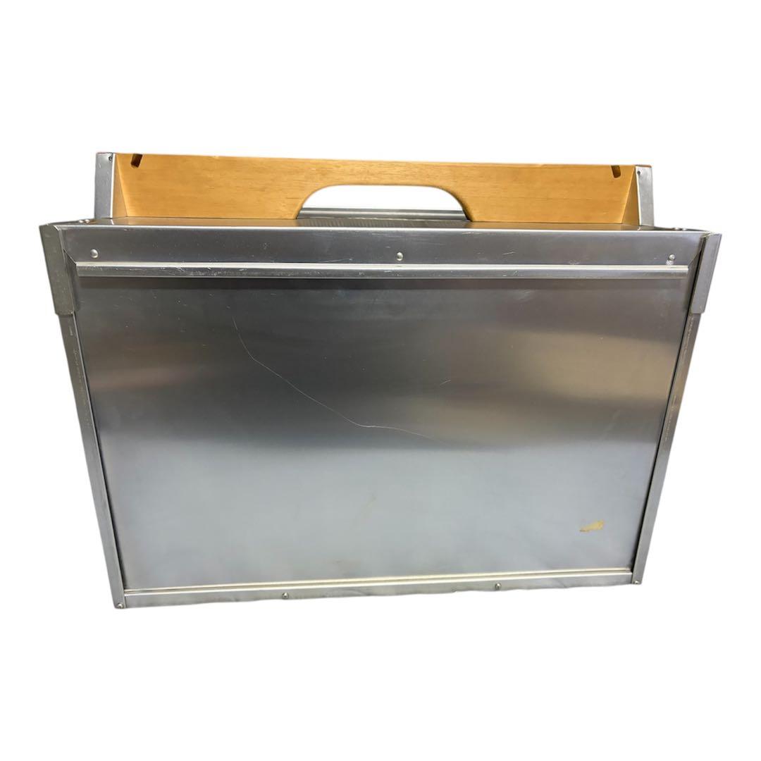 【昭和レトロ】3段　おかもち　岡持ち　出前　コレクション 楽天市場】アルミ 出前箱 縦 3段 （岡持 おかもち 出前道具 おすすめ