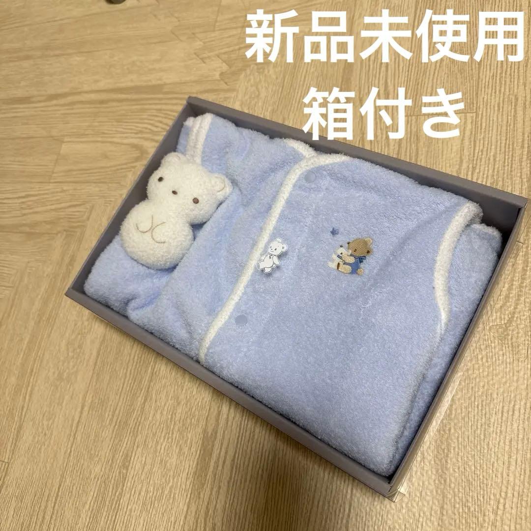 familiar スリーピングベスト ギフトセット 60-90サイズ 水色 - メルカリ