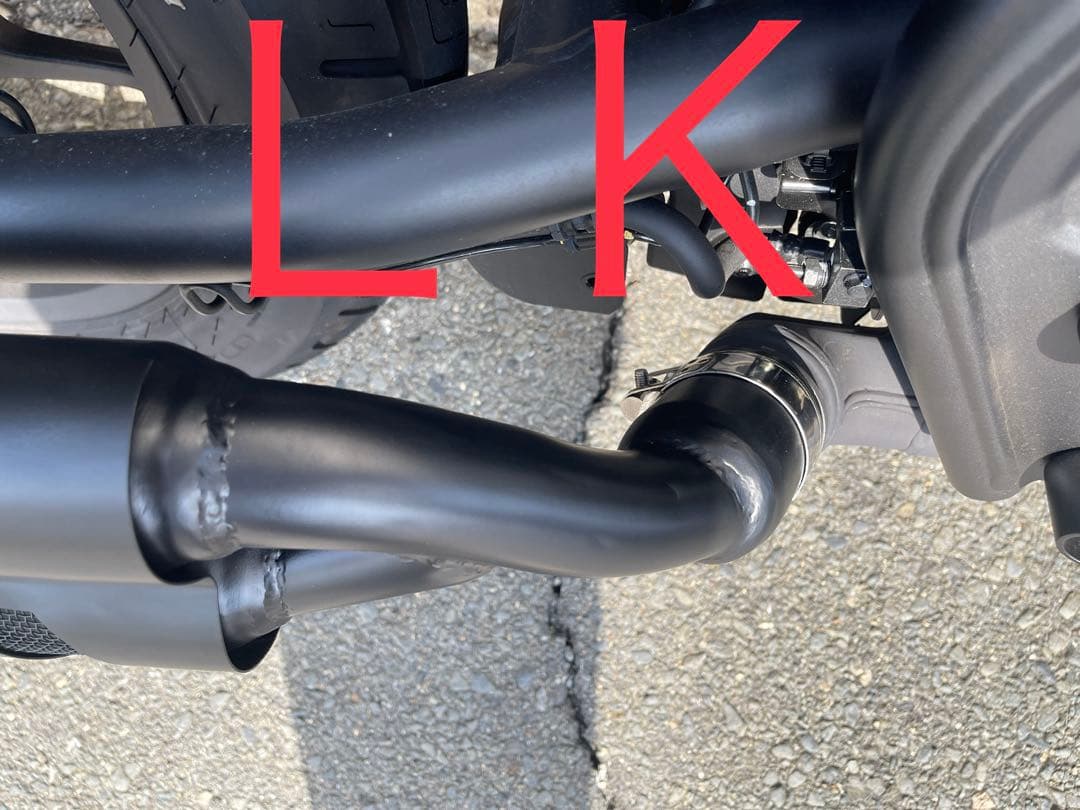 新型レブル250 2023〜2025年式マフラーgemspeedV3 音調整無し - メルカリ