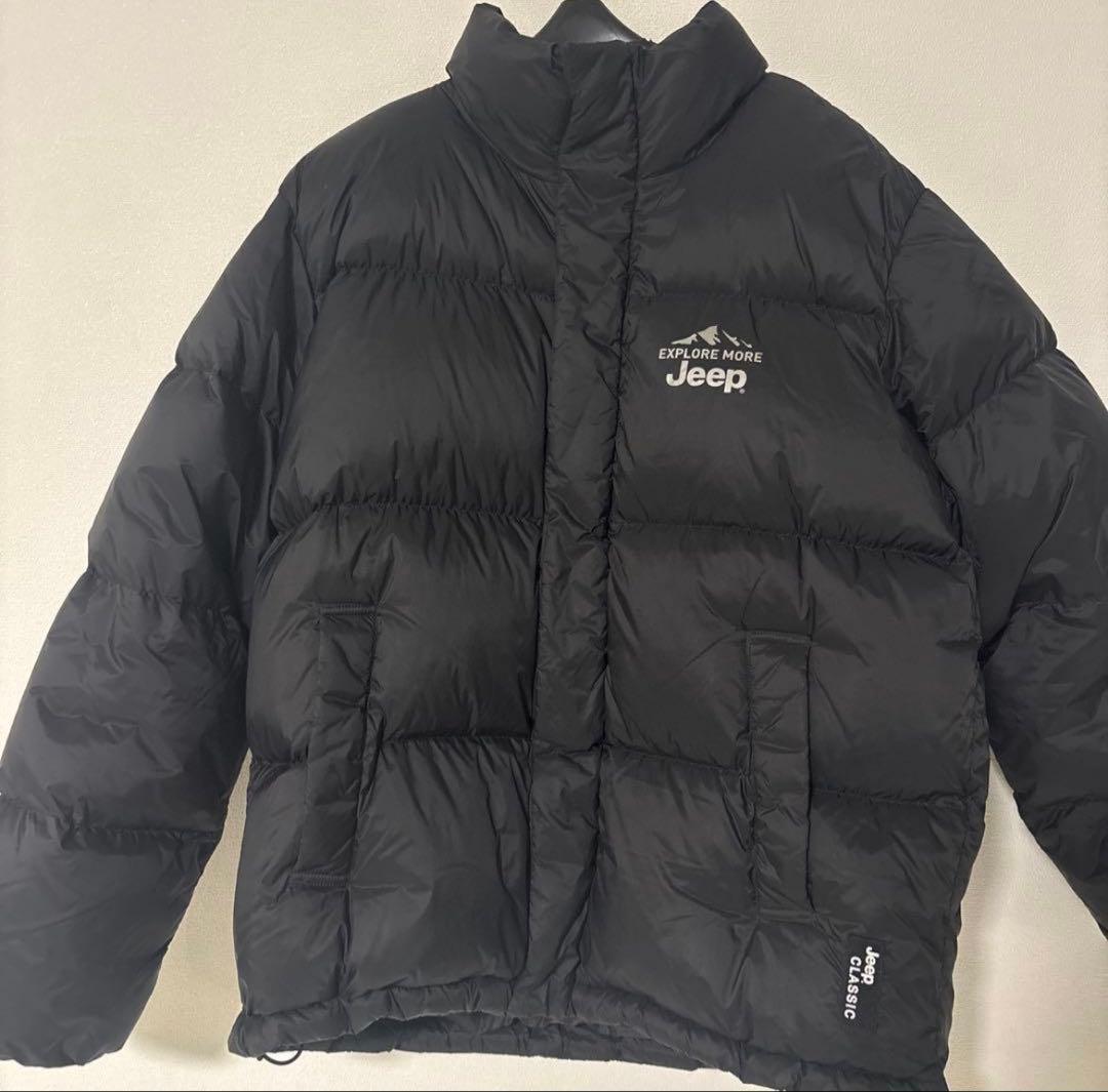 Jeep 1941 ブラック ダウンジャケット - メルカリ