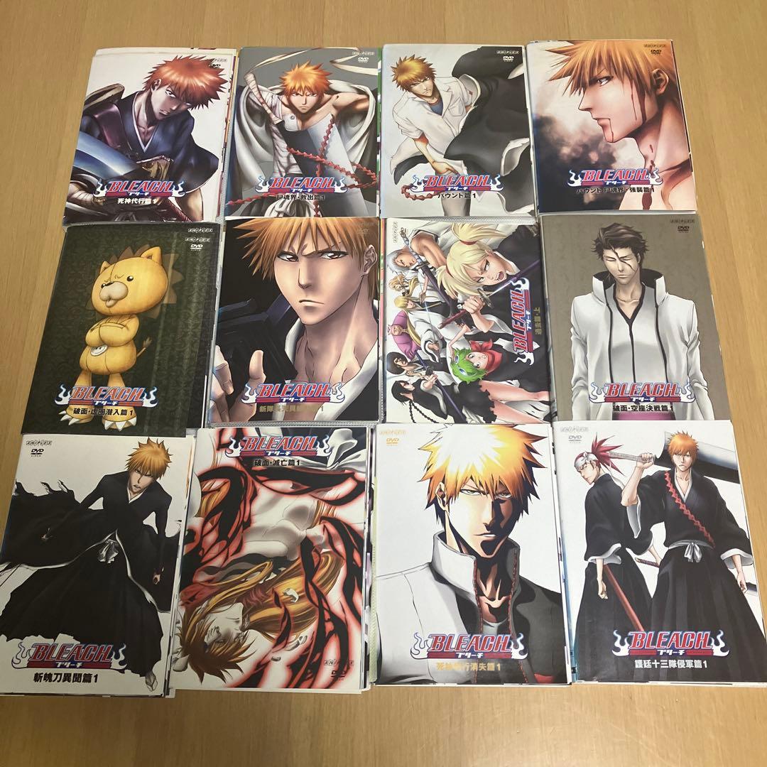 BLEACH ブリーチ DVD 全巻 セット - メルカリ