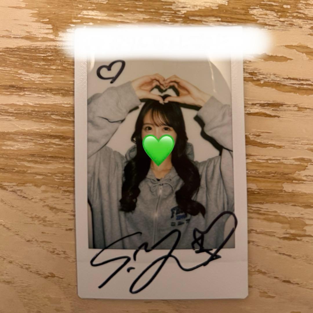 ② 櫻井優衣 サイン チェキ オン特 FRUITS ZIPPER - メルカリ