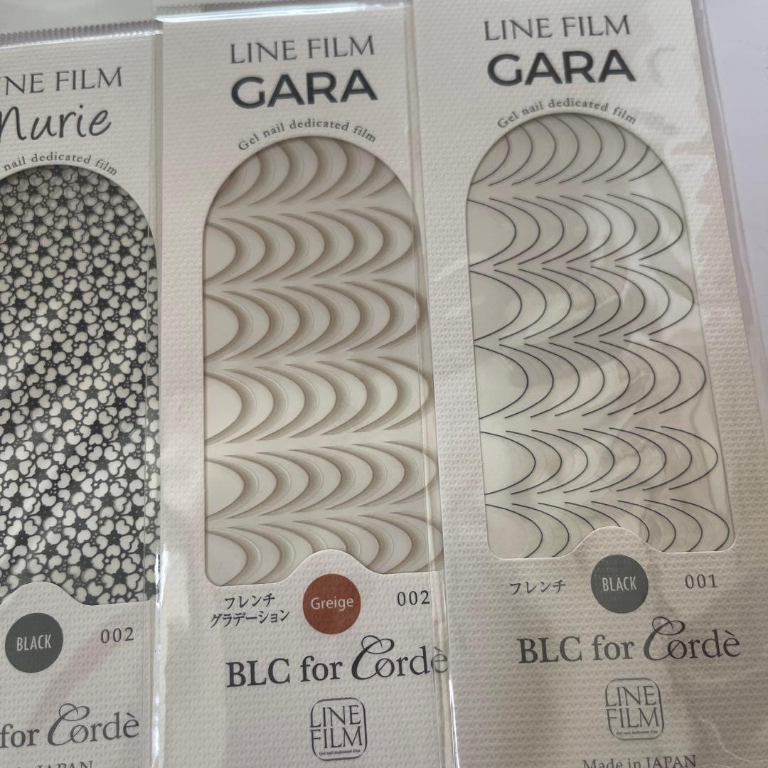 新品】ラインフィルムネイルシール BLC Corde ワインディングロード