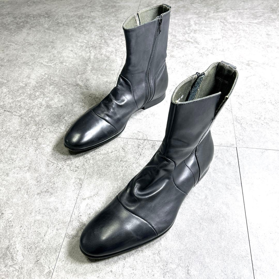 【alfredo BANNISTER】カッティングブーツ/Y2K/サイドジップ/ 美品 00s alfredo BANNISTER y2k archive - メルカリ