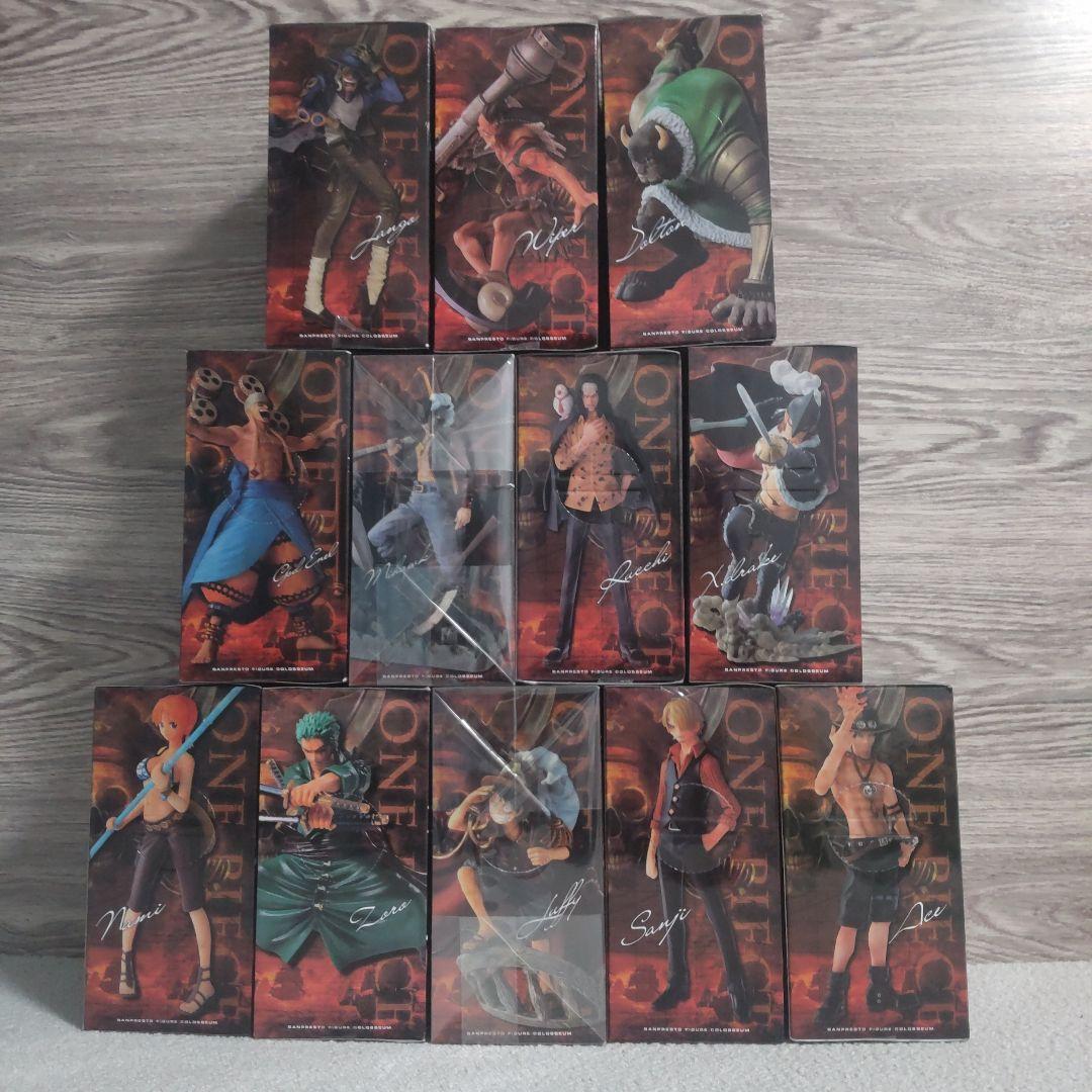 希少】【レア】ワンピース 造形王頂上決戦フィギュア 12体セット＋