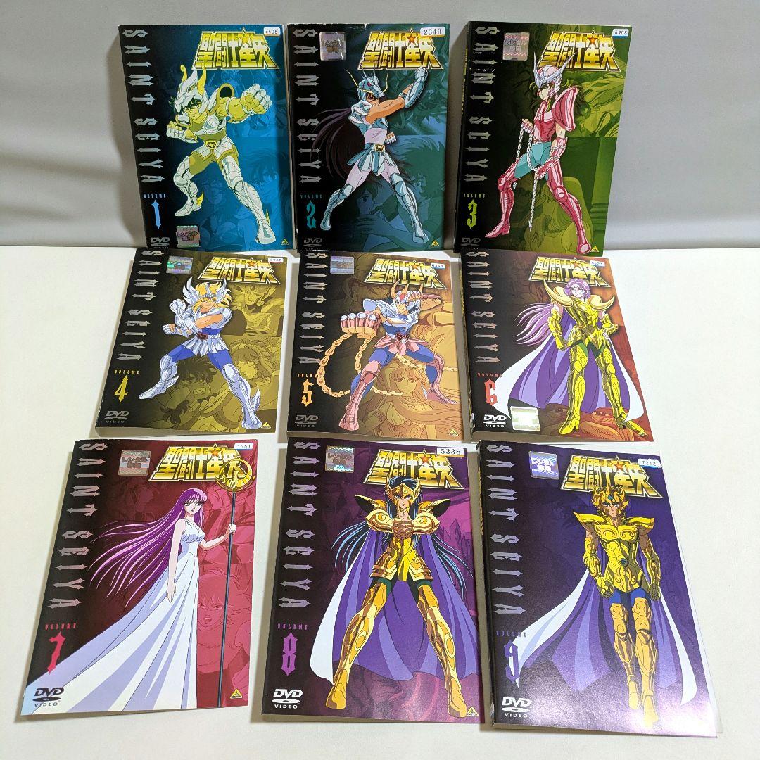 f*e様 聖闘士星矢 全巻セット (全19巻) DVD レンタル落ち - メルカリ