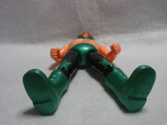 希少品 マルサン ミル・マスカラス ソフビフィギュア 本人サイン入り