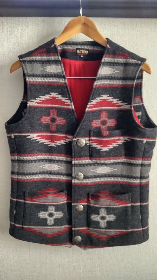 FLAT HEAD ウール ベスト サイズ40 楽天市場】THE FLAT HEAD(フラットヘッド)ウォバッシュデニムベスト