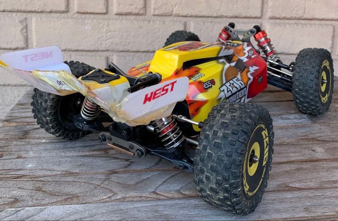 wltoys 144010 ブラシレス レア 希少 暴力的に爆速です。 - メルカリ