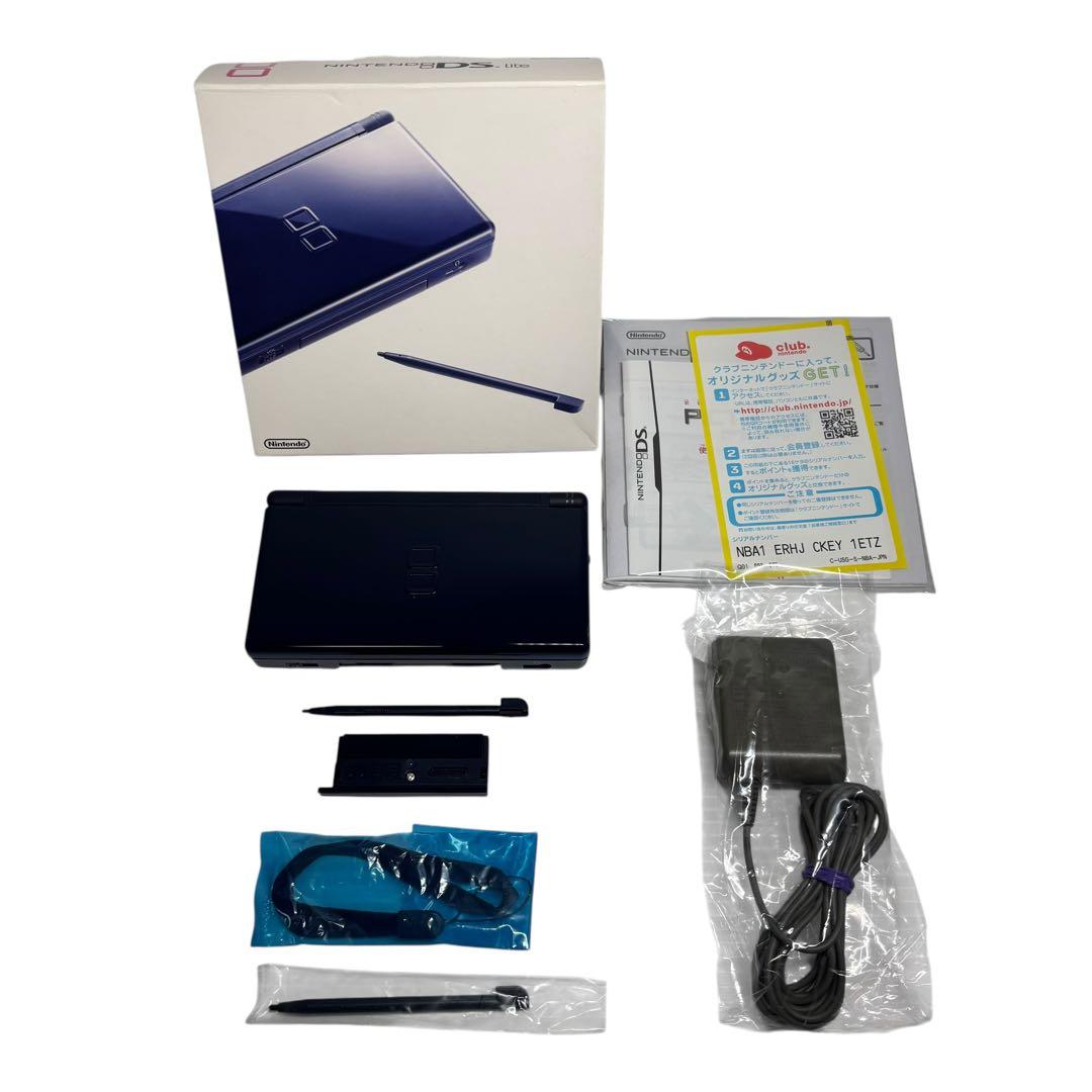 外箱付】ニンテンドーDS Lite エナメルネイビー - メルカリ