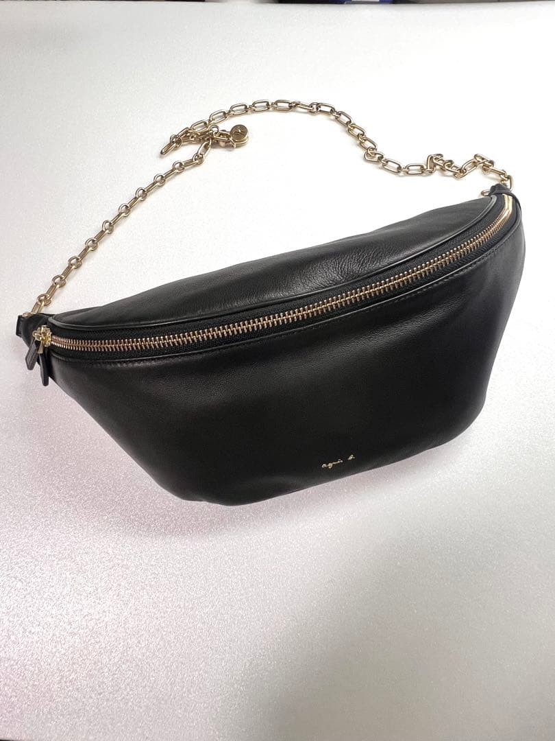 (12/6まで)アニエスベー ボディバッグ ウエストバッグ レザー 楽天市場】アニエスベー バッグ ウエストポーチ ボディバッグ メンズ