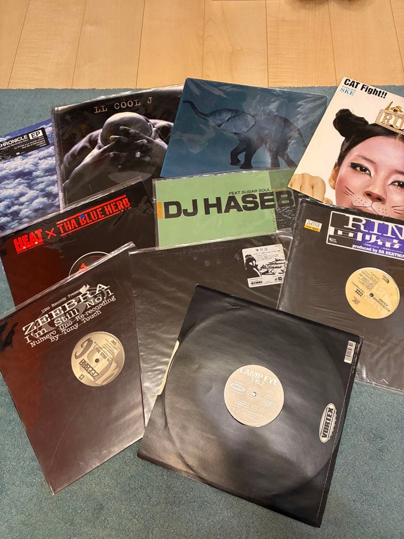 HIPHOPレコードまとめ売り（DJ HASEBE, LL Cool J 他） 価格入りリスト公開!!□9/28(土)HIPHOP R&B 日本語ラップ中古レコード