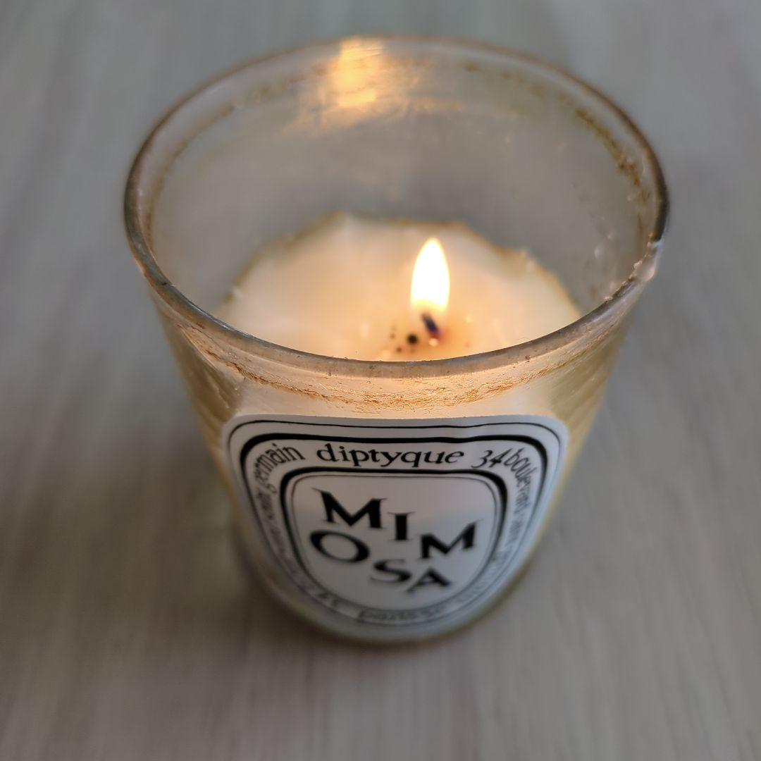 diptyque ディプティック アロマキャンドル ミモザ 190g 6.5oz - メルカリ