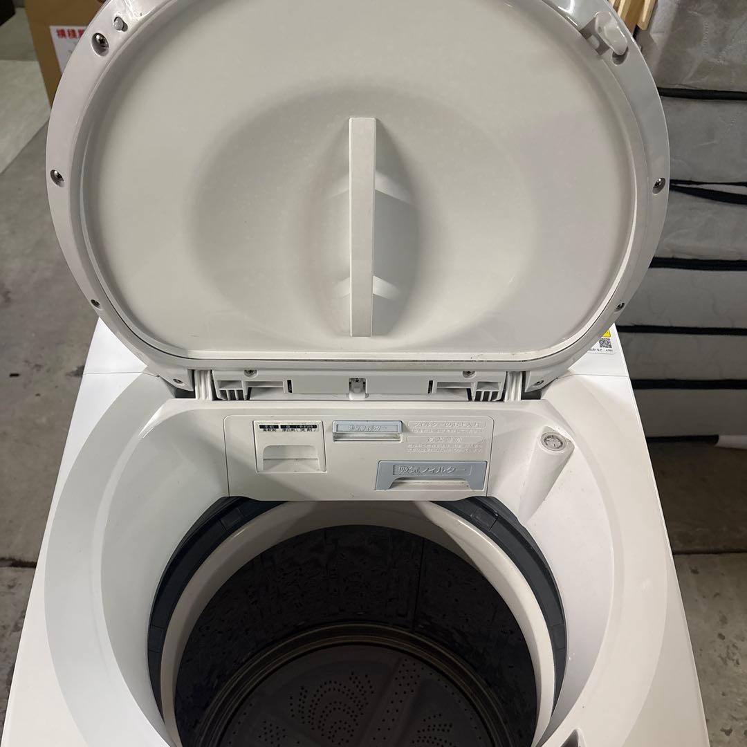 SHARP ES-TX8G-W 電気洗濯機 8.0kg 2023年製　美品