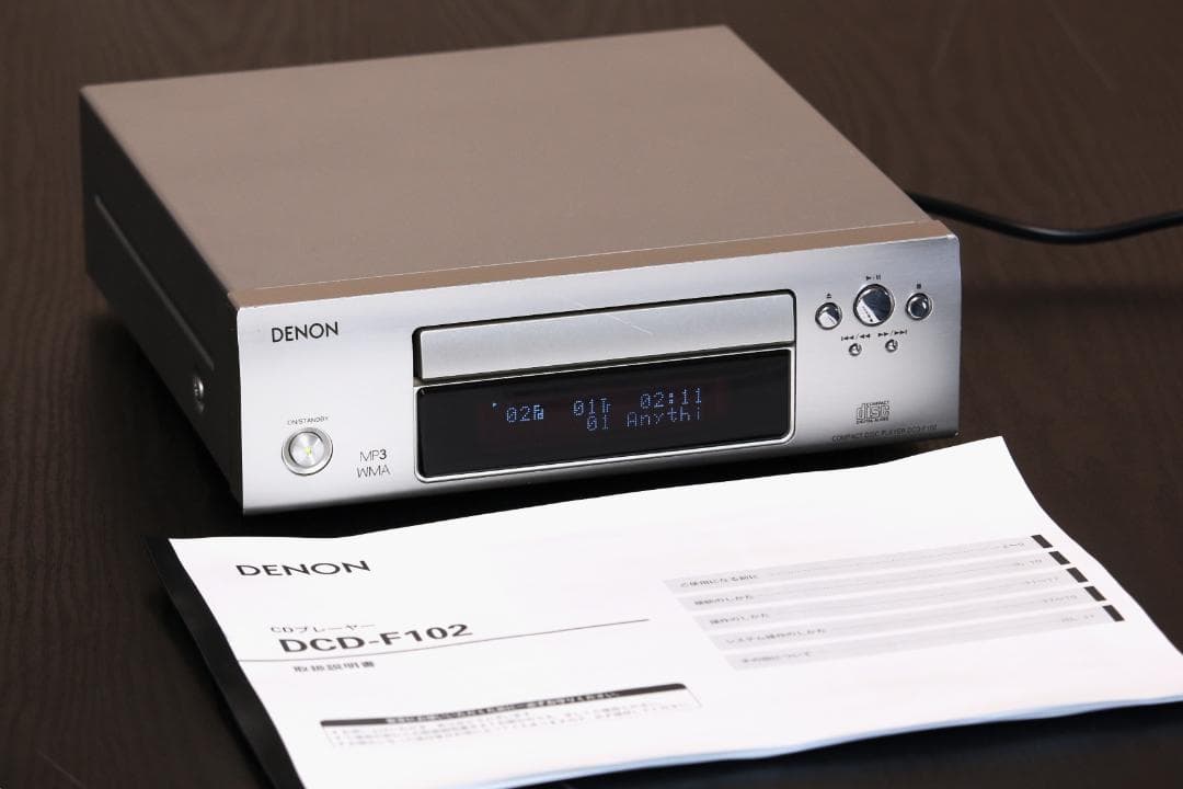 DENON DCD-F102 デノン CDプレーヤー デッキ 完動品 美品 - メルカリ