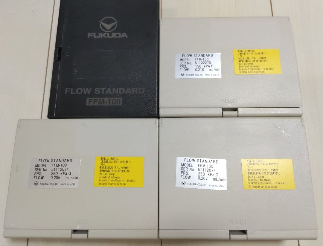 フクダ FFM-100 series フロースタンダード(負圧・低圧～中圧対応