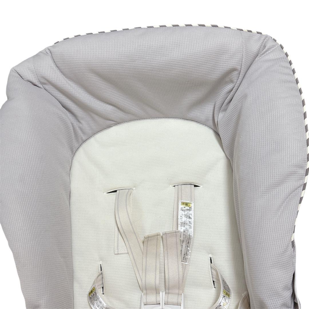 美品✨Combi コンビ ネムリラ ハイローチェア セサミグレー