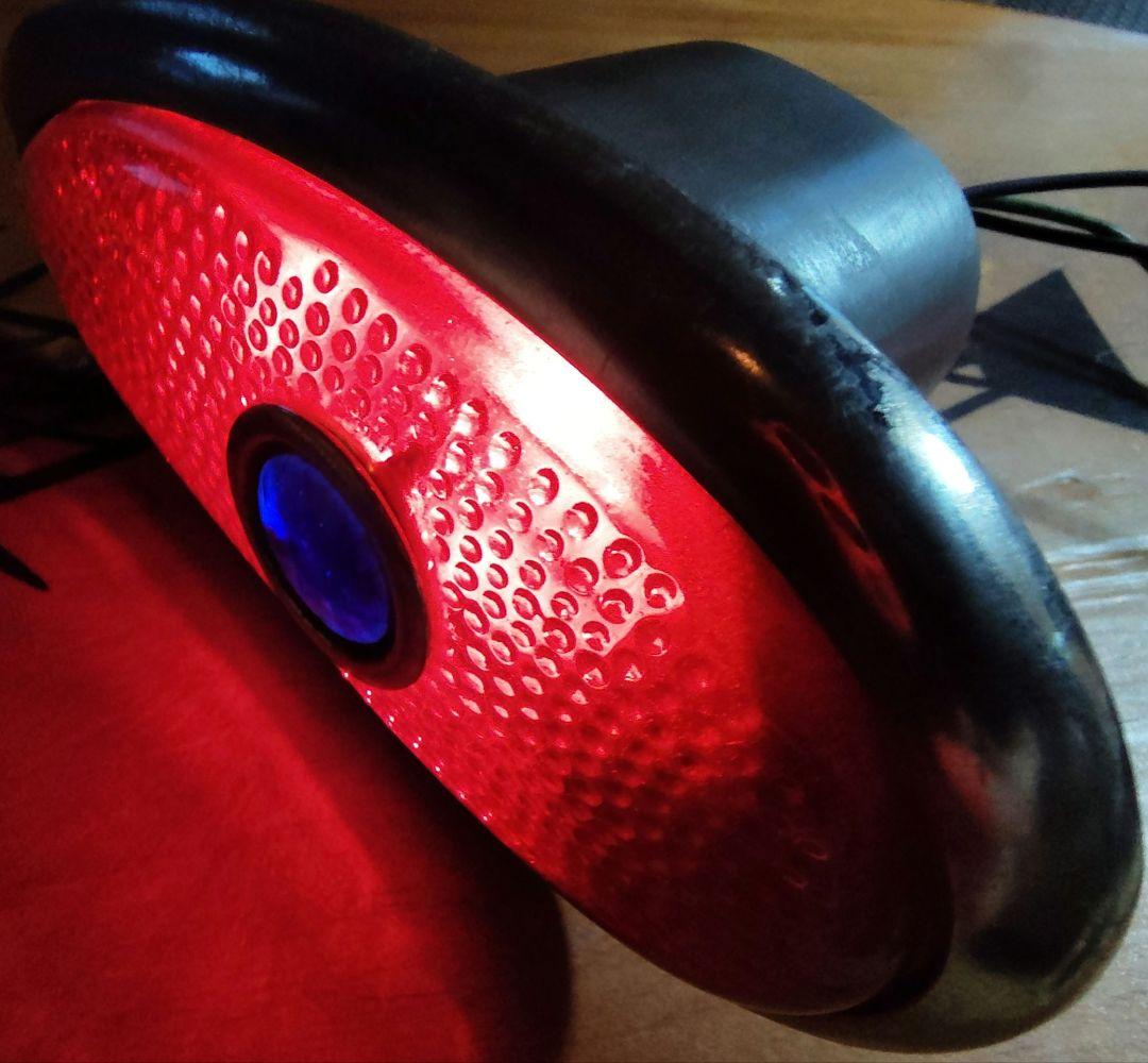 当時物☆希少ビンテージ☆ブルードットテールランプ・ラスト一点限り