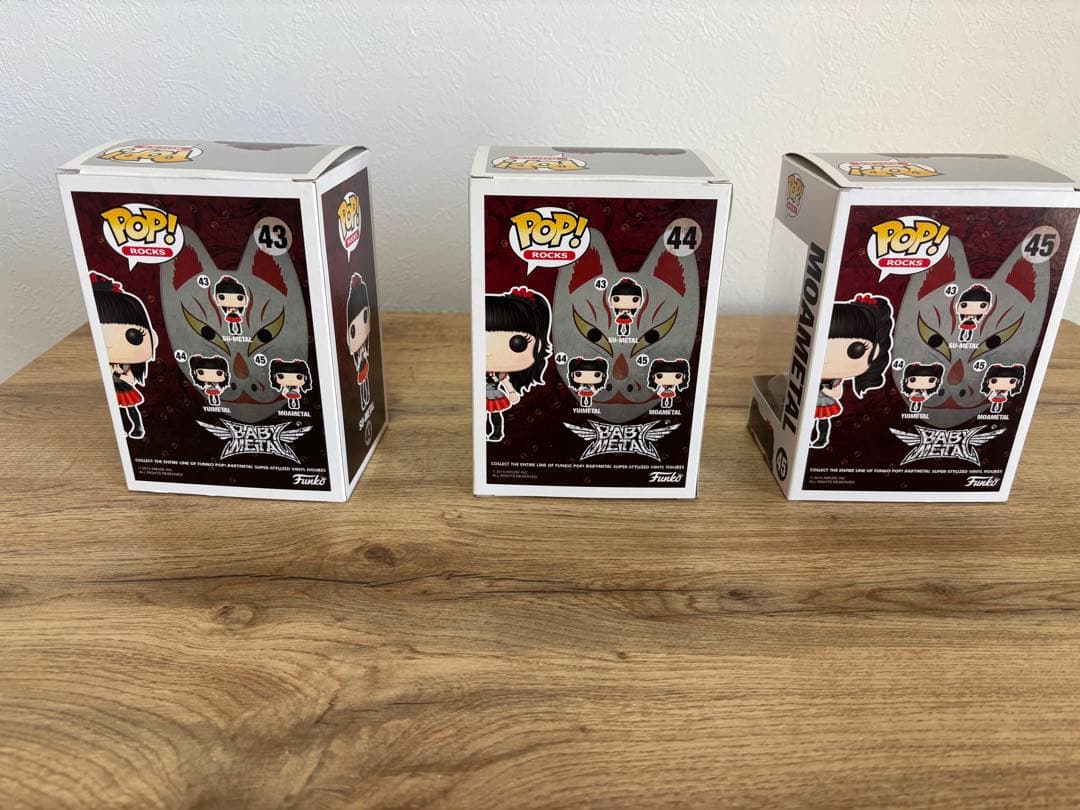 BABYMETAL FUNKO POP! ROCKS 3体セット - メルカリ