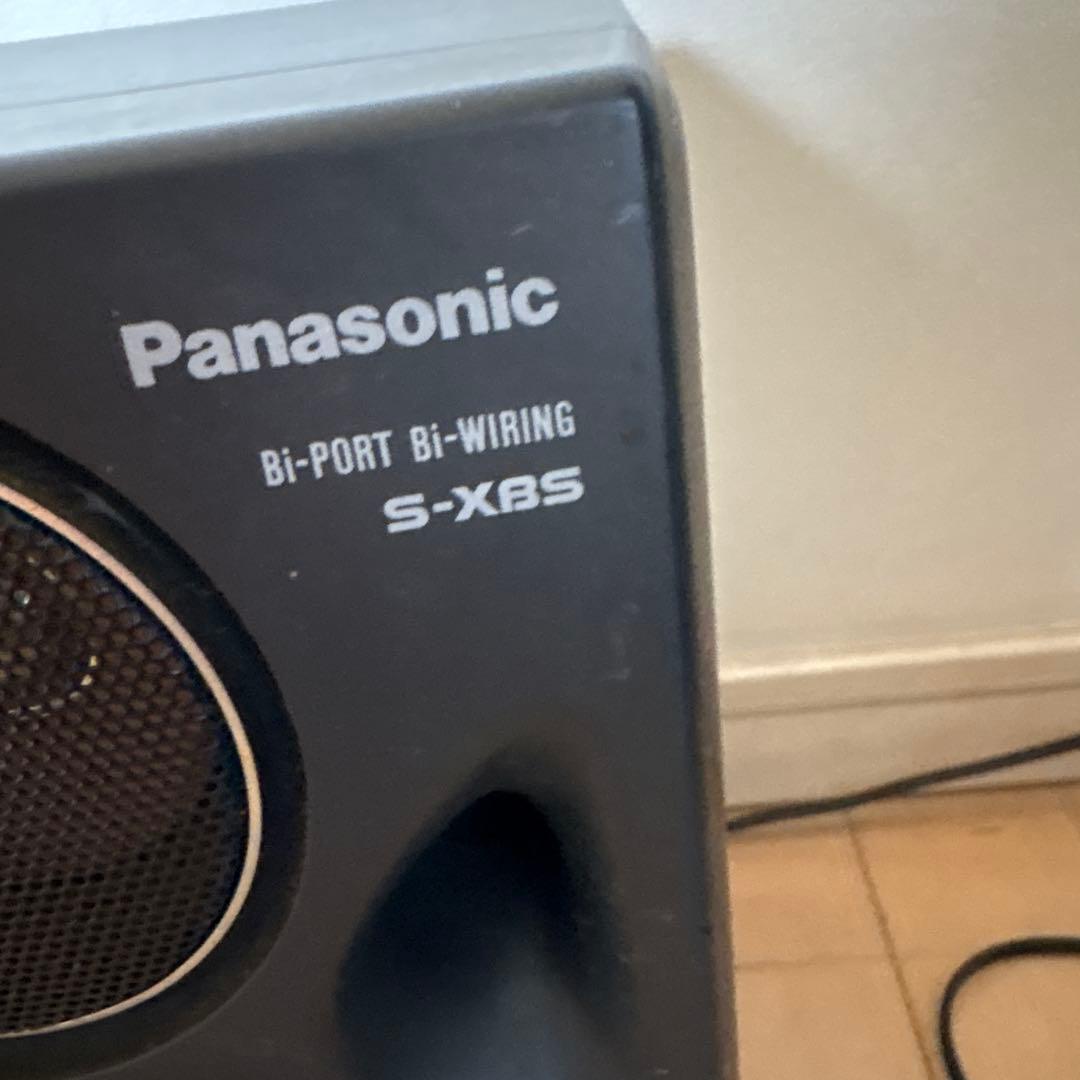 Panasonic S-XBS ミニコンポ CDカセットデッキ - メルカリ