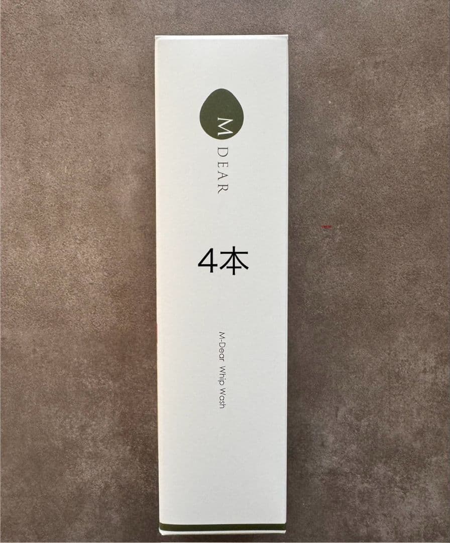 M DEAR ホイップ ウォッシュ洗顔 ４本セット 公式】エムディア・Ogshi(おぐし) 患者様専用お取り寄せサイト