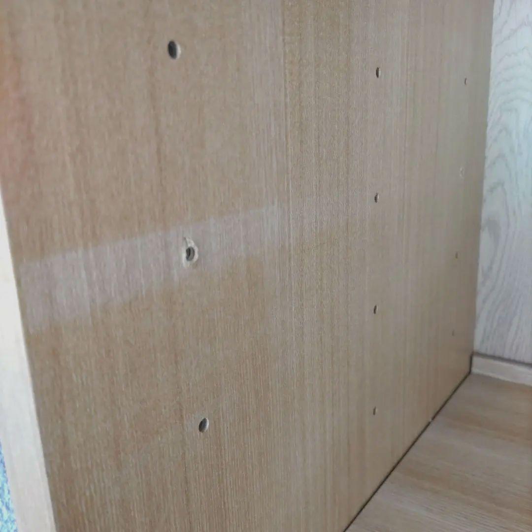 《中古》 MUJI 組み合わせて使える木製収納 タモ材 キャビネット 本棚