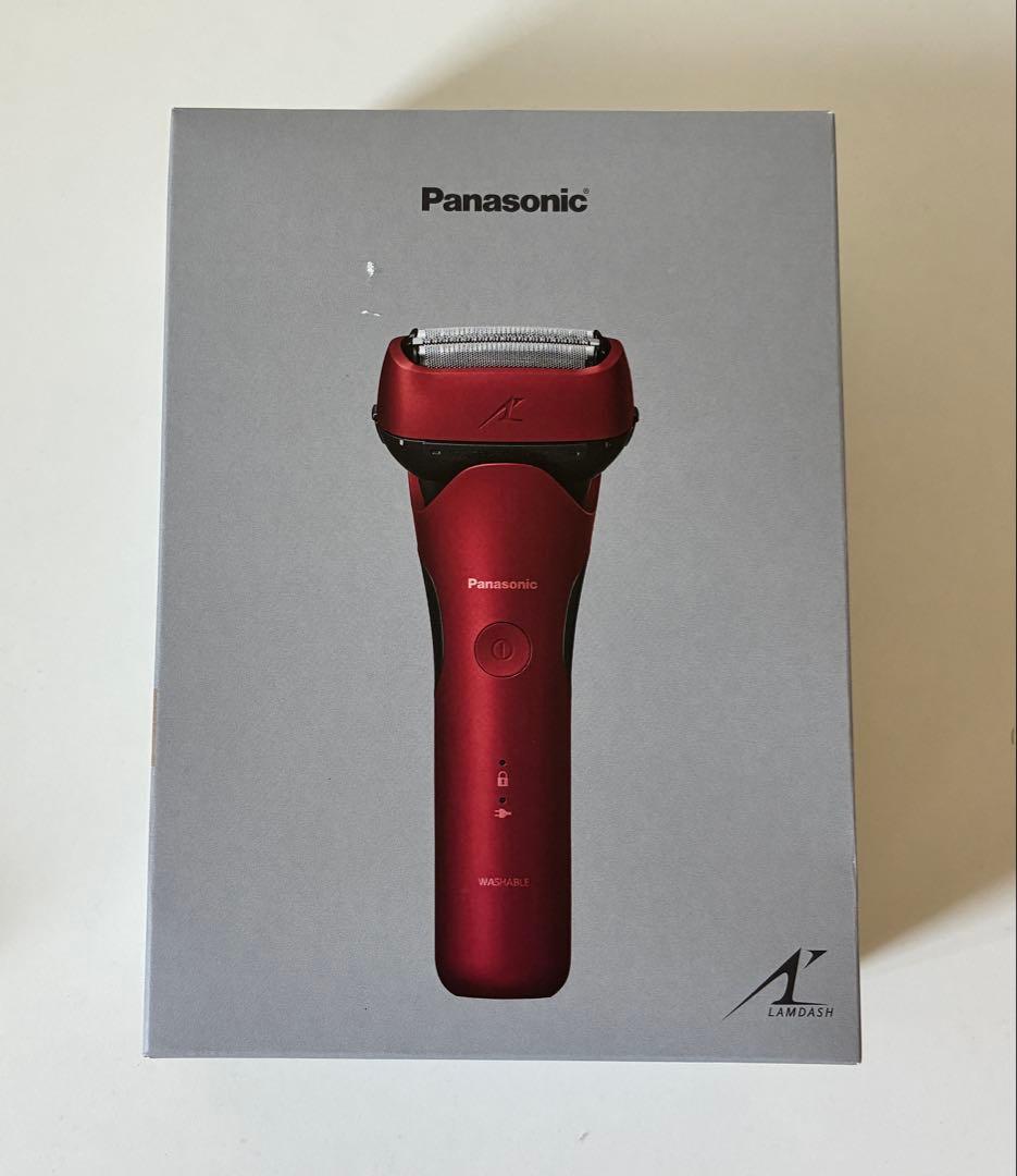 Panasonic ラムダッシュ 3枚刃 ES-L340D-R 赤 パナソニック ラムダッシュ3枚刃 ES-L340D-R 1台 - アスクル