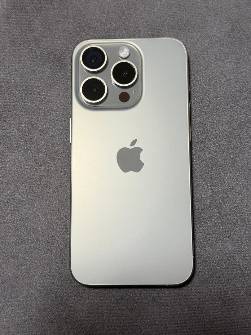 【rakiさま専用】iPhone 15 Pro 256GB ナチュラルチタニウム iPhone 15 Pro 256GB - ナチュラルチタニウム（SIMフリー）[整備済製品