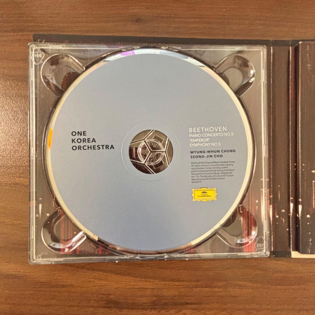 【限定5000枚】チョ・ソンジン／ベートーヴェン《皇帝》DG ライブCD