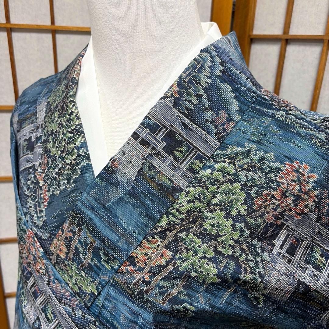 s*n様 正絹　大島紬《風景》